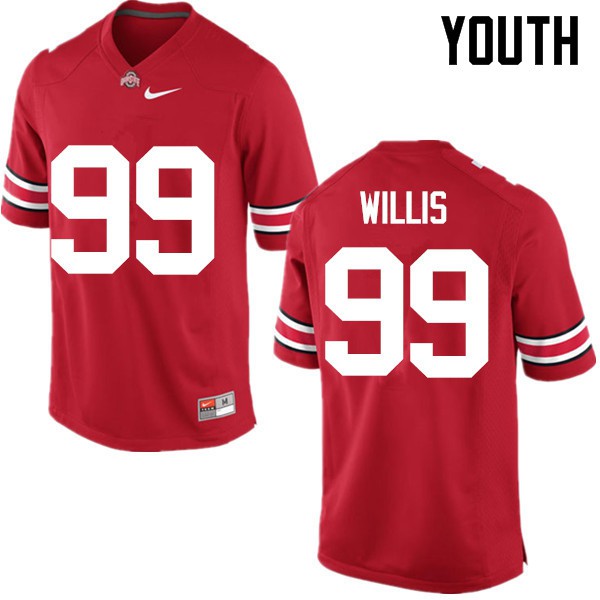 Ohio State Buckeyes #99 Bill Willis Youth Football Jersey Red